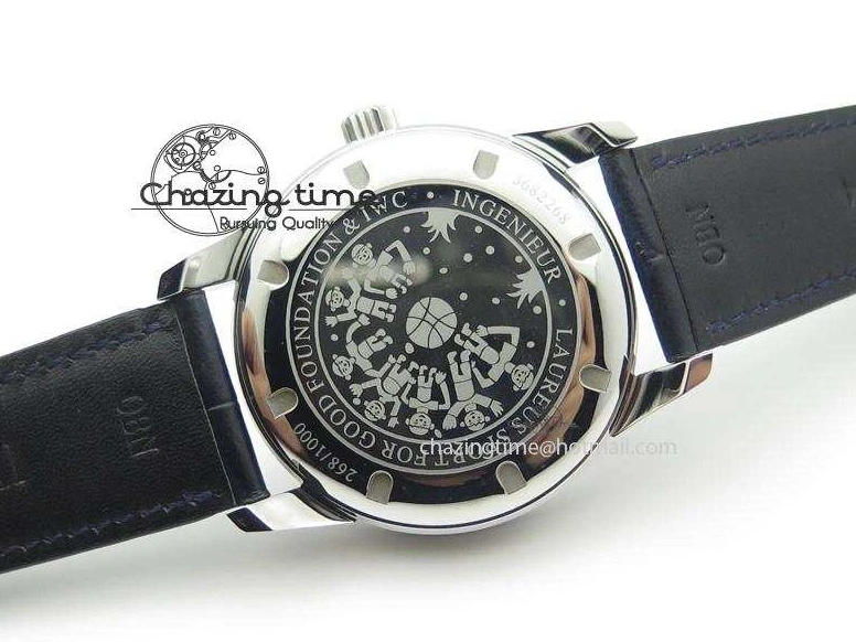 MIROTIME 0210 Thermal Ingeniuer St.Laurens SS Blue Dial MKF 1:1 V2 Best Edition On Black Leather Strap A 7353